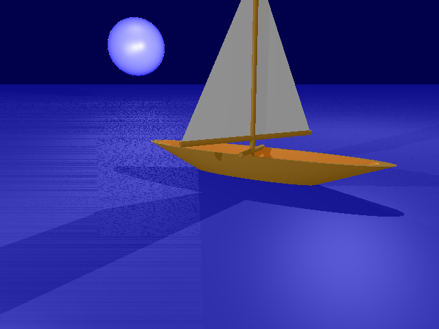 "ghost" sailboat