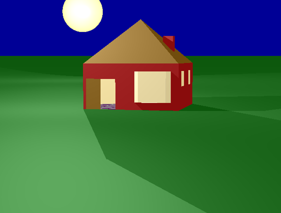 little red house on the prairie